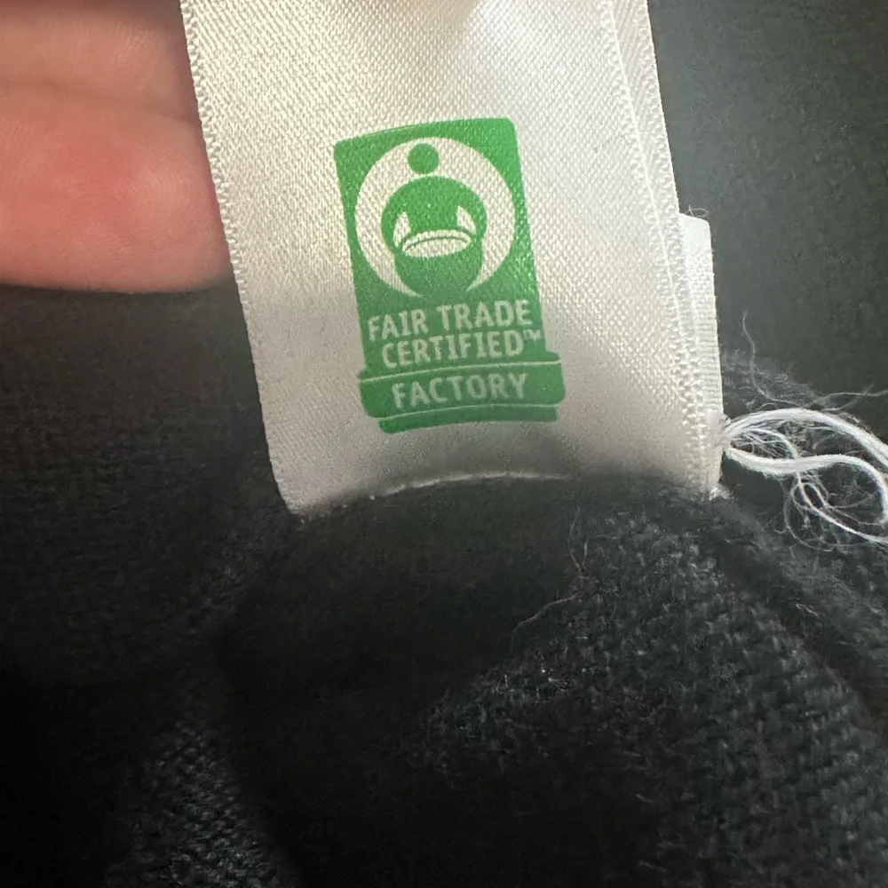 J. Crew cotton cashmere sweater Women’s size medium black - Picture 8 of 8